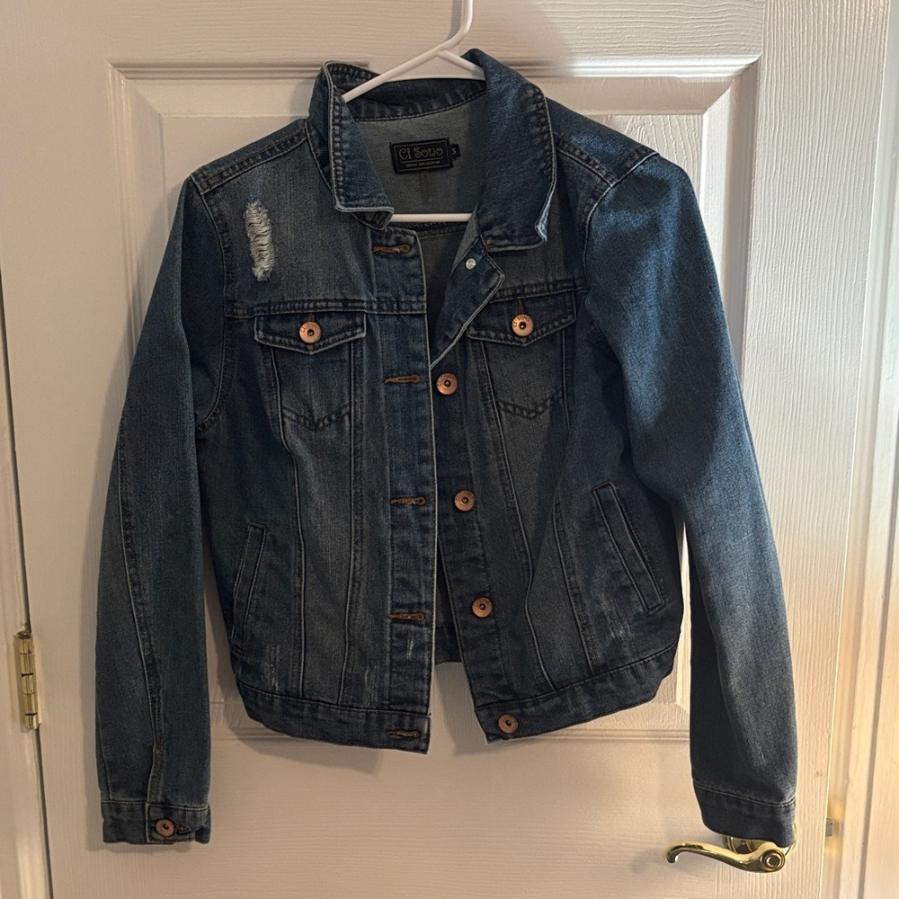 Ci Sono Blue Jean Jacket